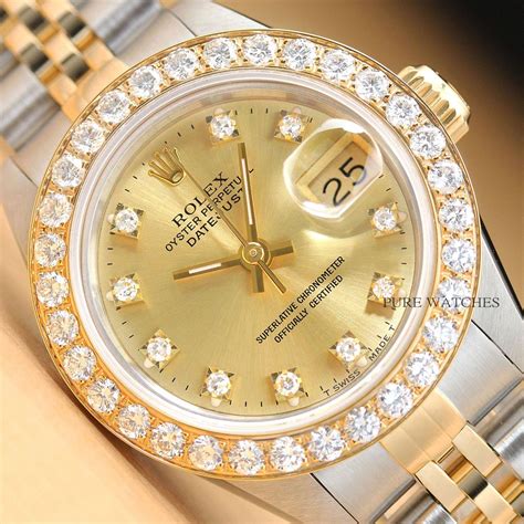 reloj rolex diamantes